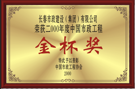 2000金杯獎(jiǎng)